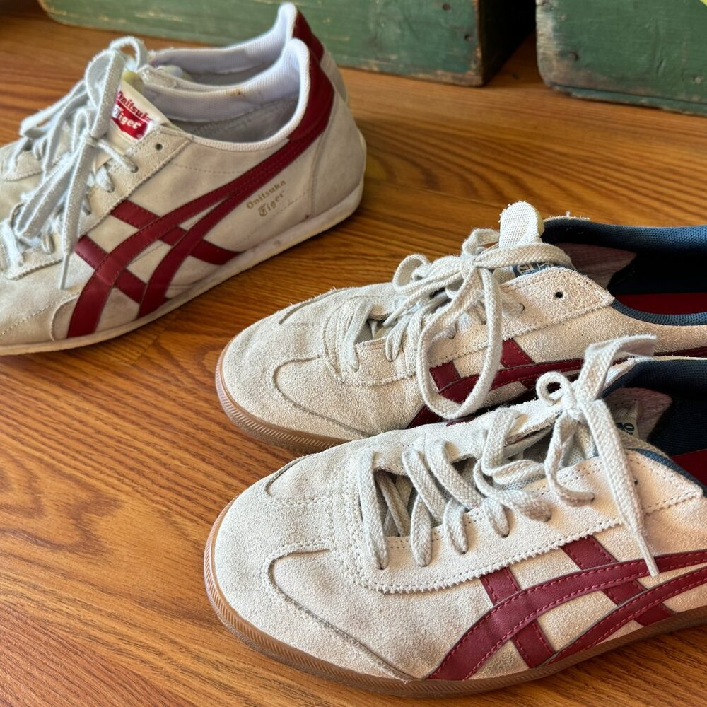 Two Pairs Onitsuka Tiger Trainers